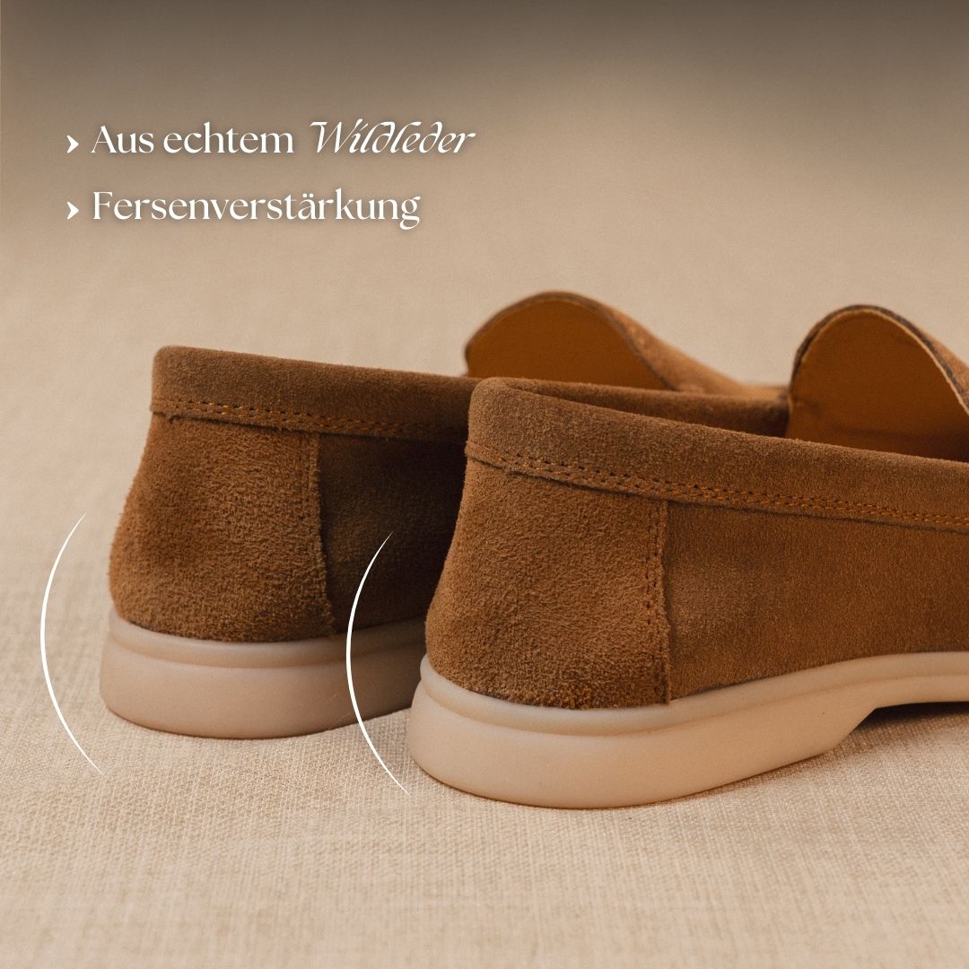 Yacht - Premium Loafer aus echtem Wildleder für Herren