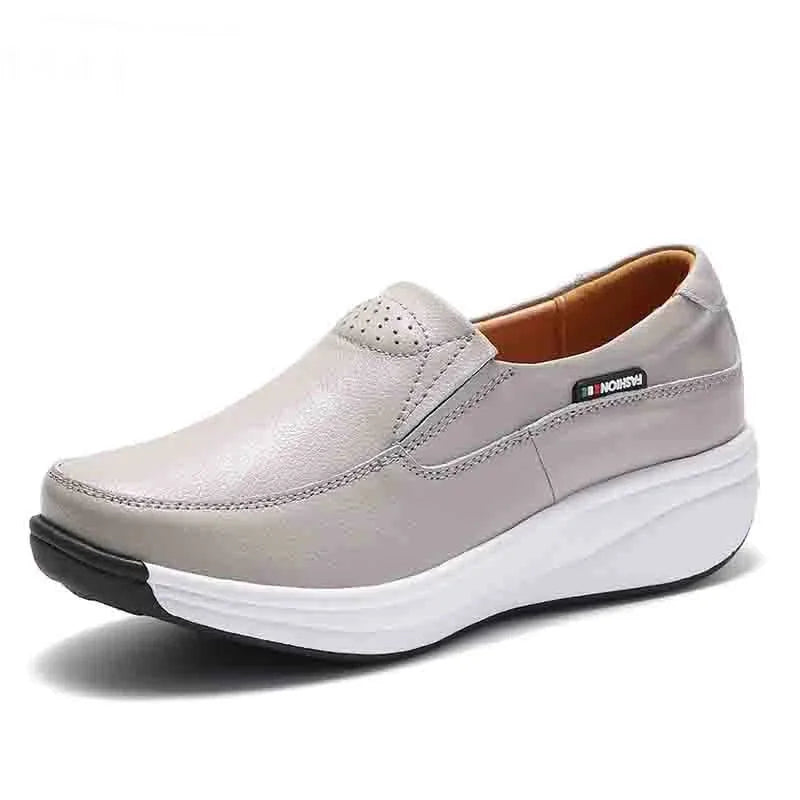 Orthopädische Loafer mit Keilsohle für Damen