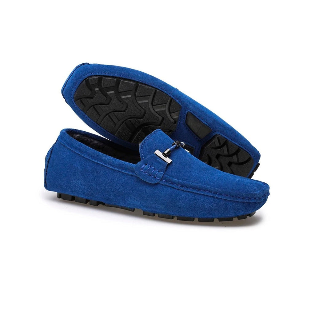 Gefütterte Wildleder-Loafer für Herren