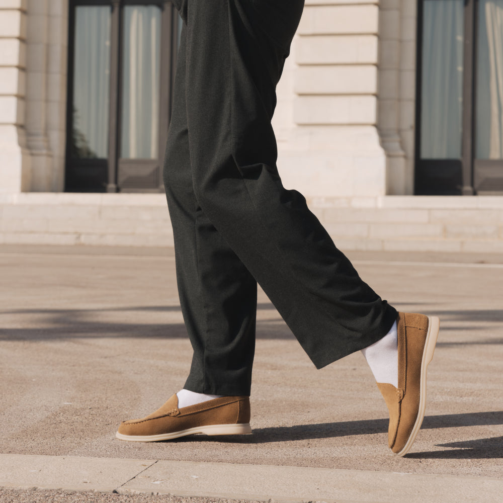Yacht - Premium Loafer aus echtem Wildleder für Herren