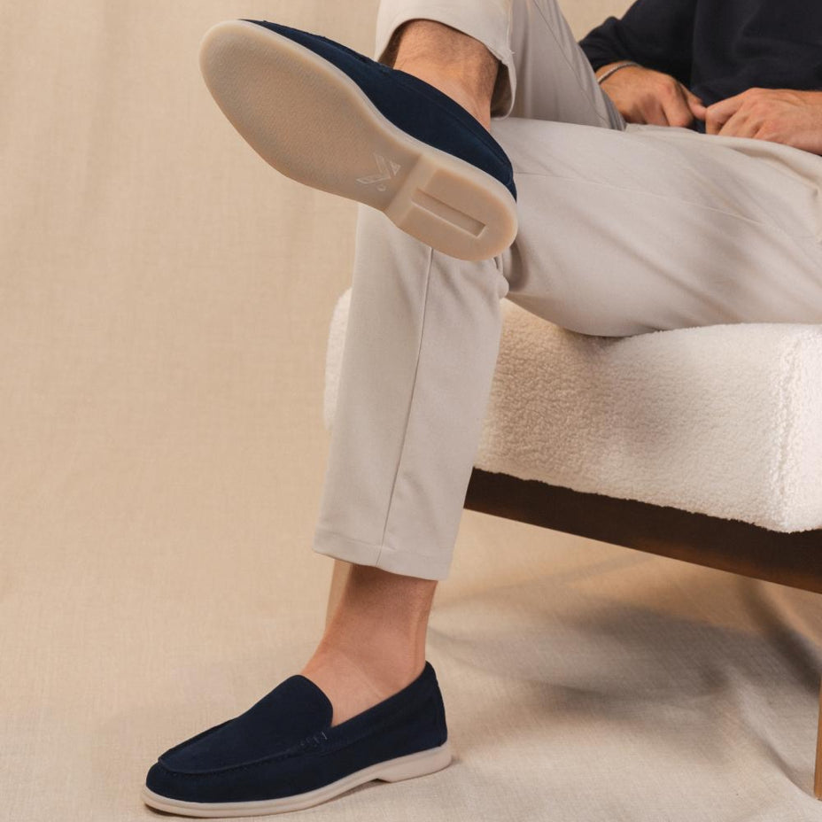 Yacht - Premium Loafer aus echtem Wildleder für Herren