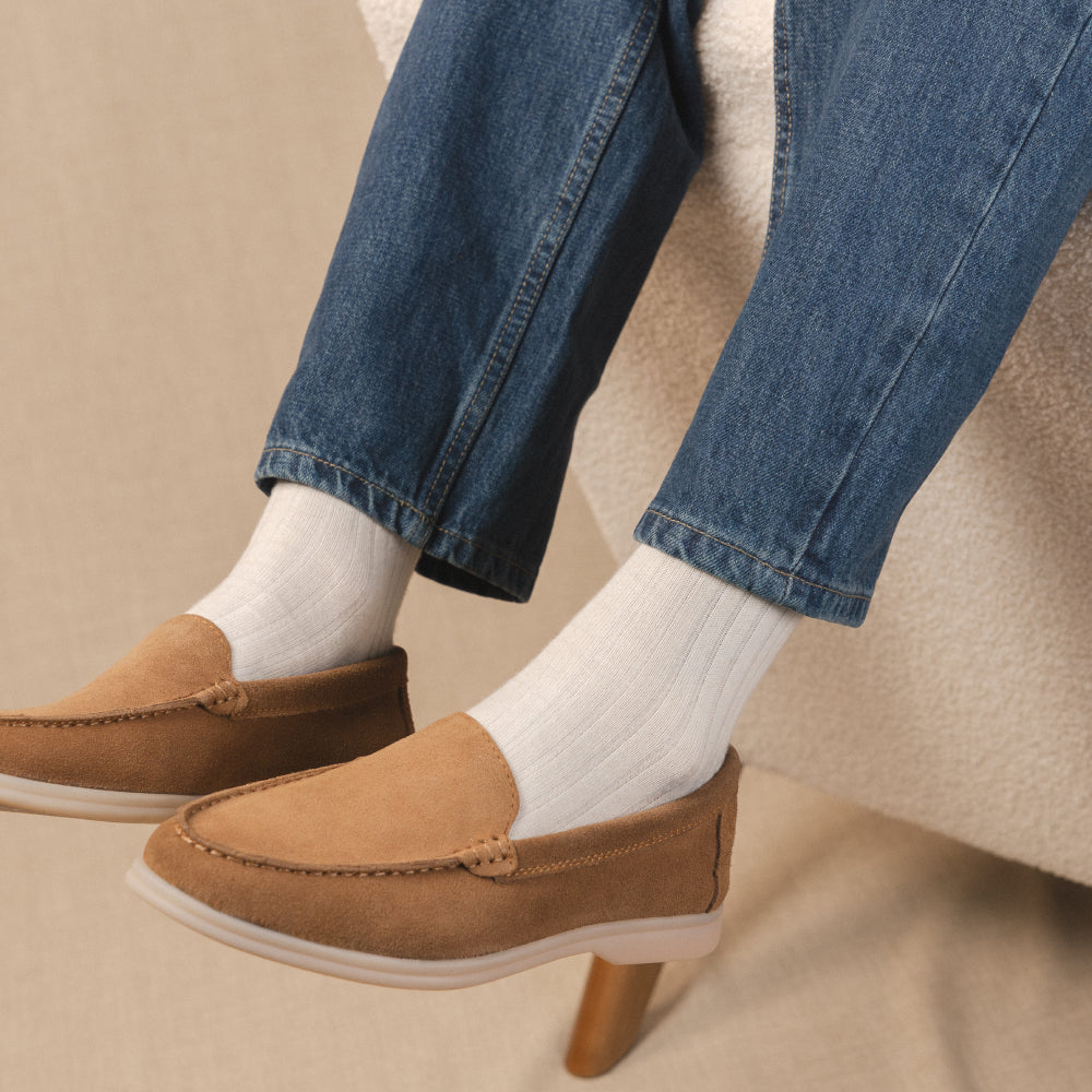 Yacht - Premium Loafer aus echtem Wildleder für Herren