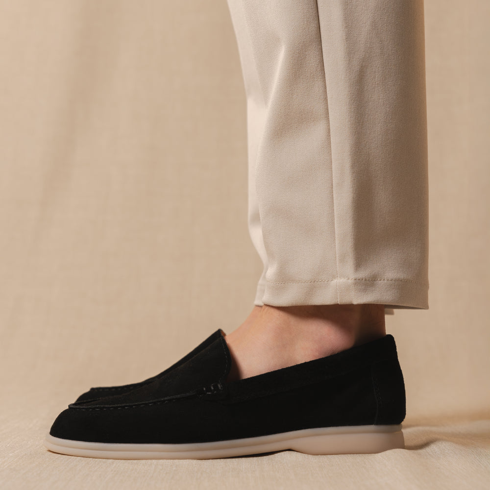Yacht - Premium Loafer aus echtem Wildleder für Herren