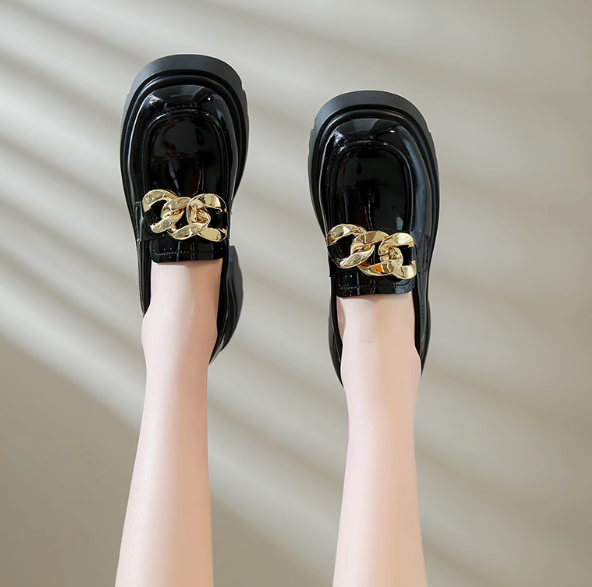 Blockabsatz-Loafer für Damen