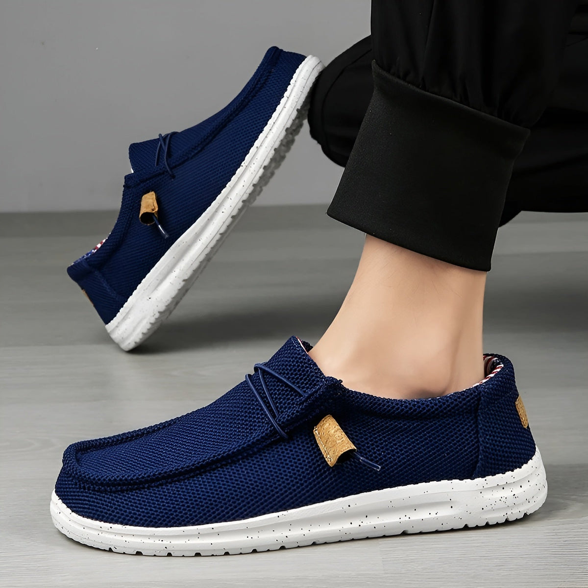 Lässige Canvas-Loafer für Herren