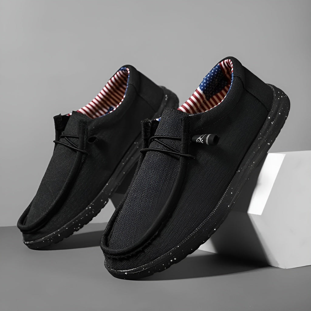 Sommer-Loafer aus Stoff für Herren