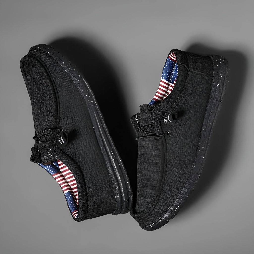 Sommer-Loafer aus Stoff für Herren
