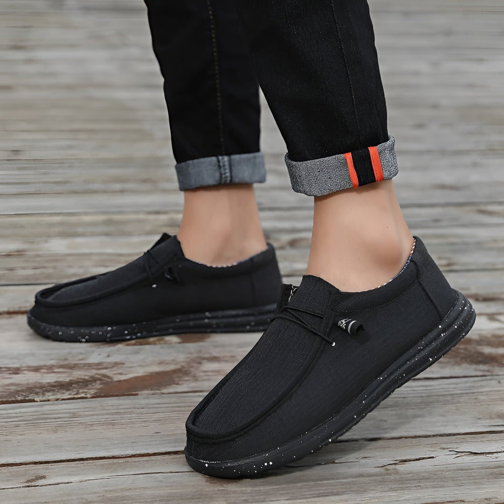 Sommer-Loafer aus Stoff für Herren