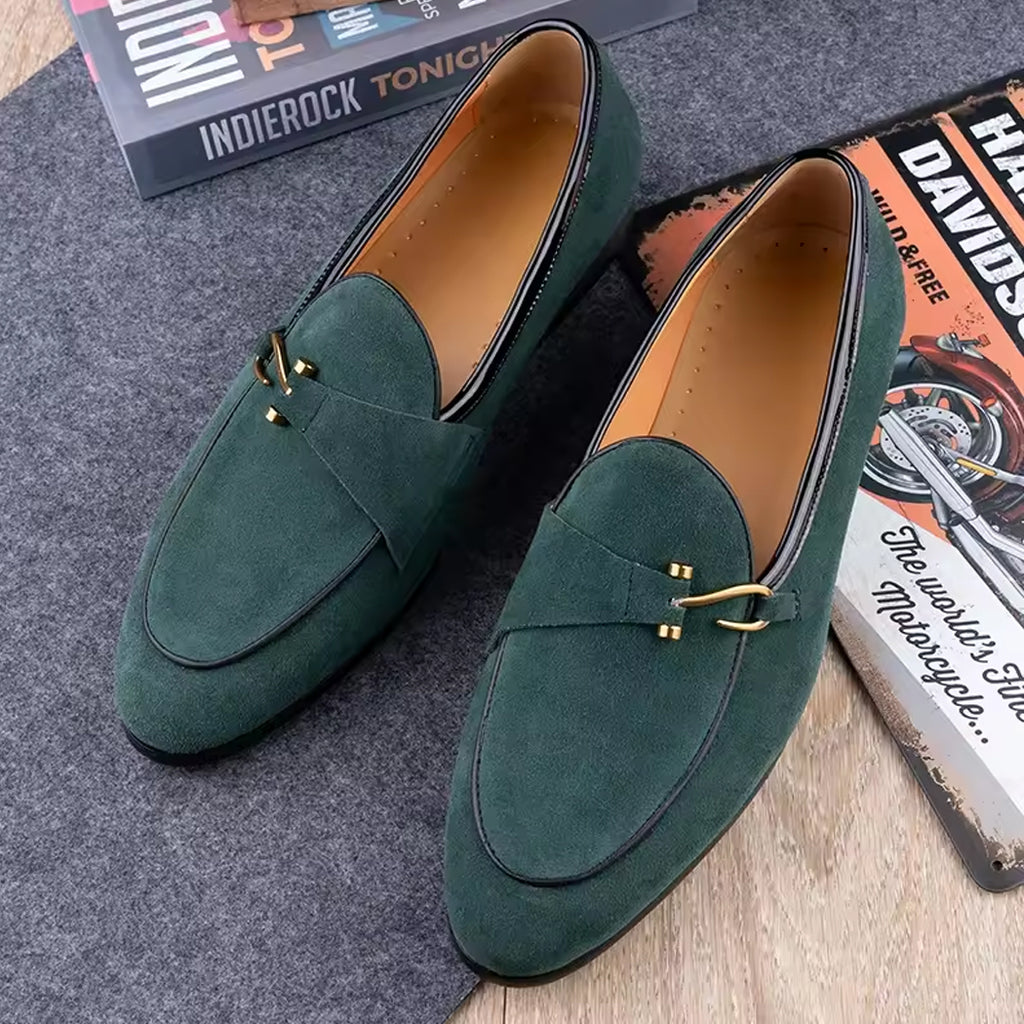 Eleganter Wildleder-Loafer für Herren
