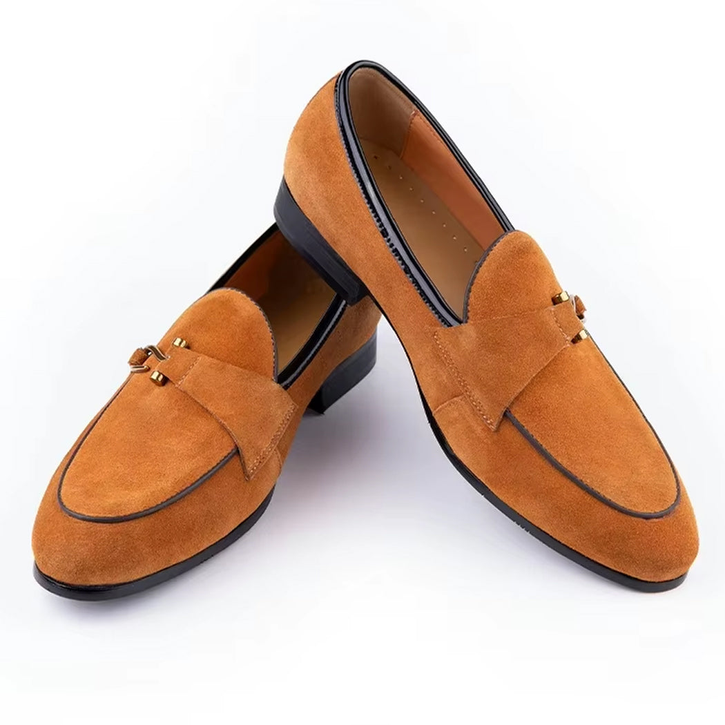 Eleganter Wildleder-Loafer für Herren