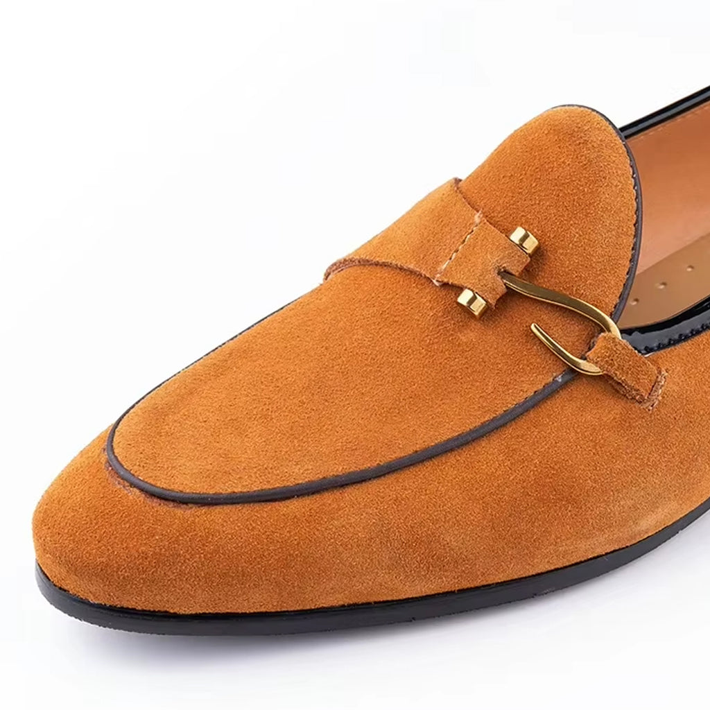 Eleganter Wildleder-Loafer für Herren