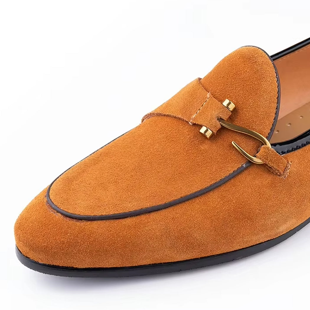 Eleganter Wildleder-Loafer für Herren