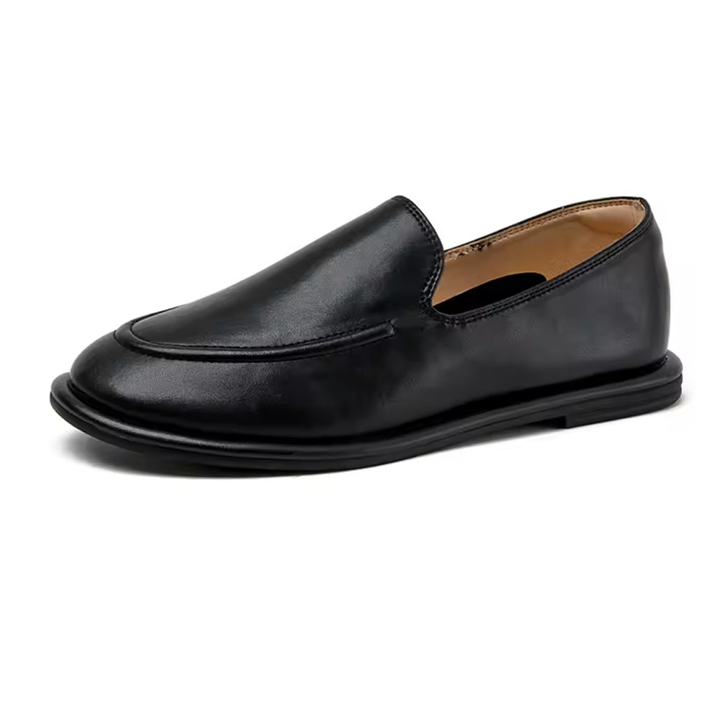 Leder Slipper Mokassin für Damen
