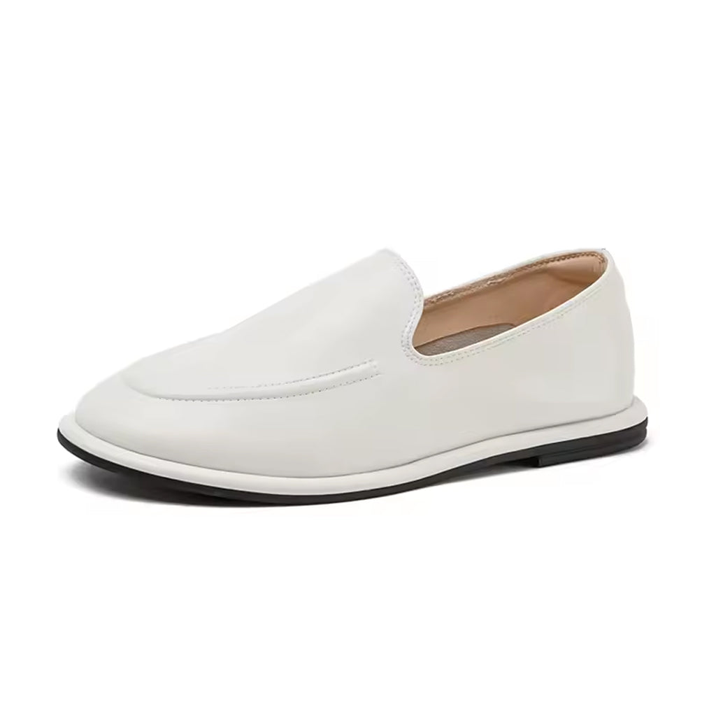 Leder Slipper Mokassin für Damen