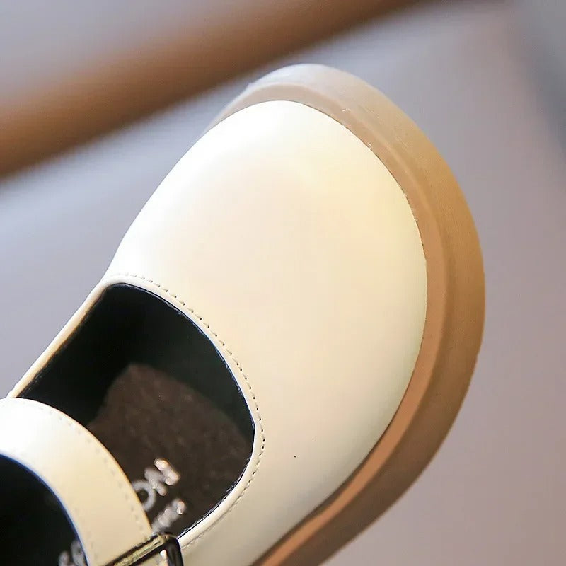 Klassische Mokassins in Lederoptik für Mädchen