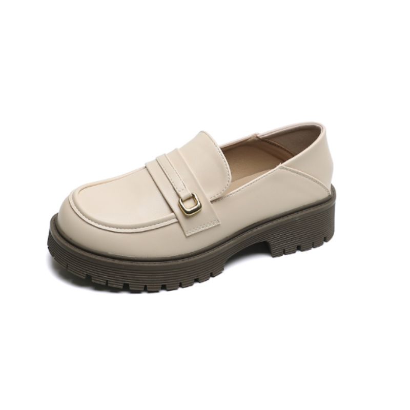 Plateau-Loafer aus Kunstleder für Damen