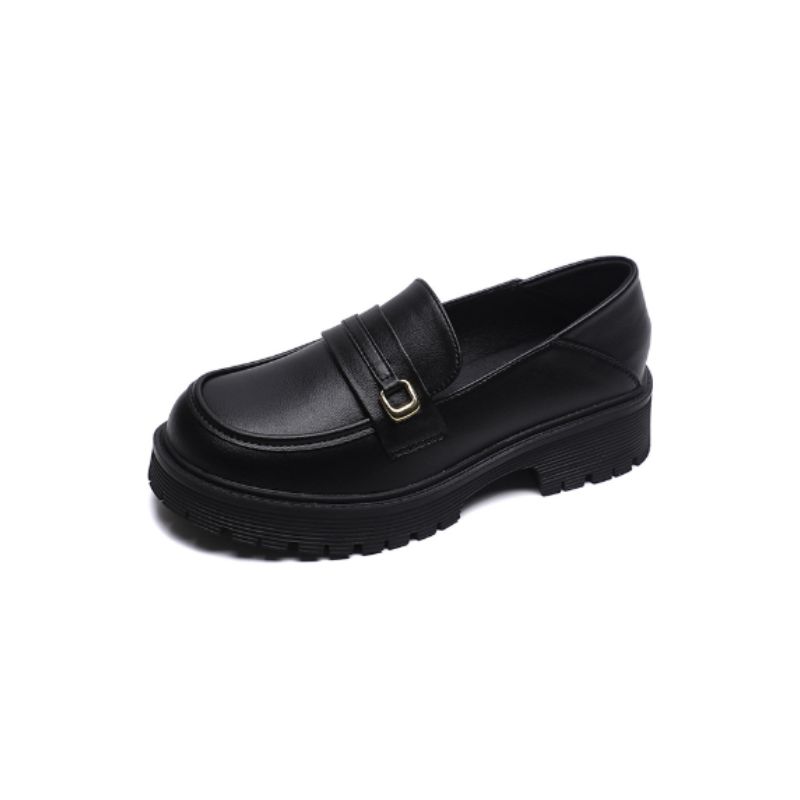 Plateau-Loafer aus Kunstleder für Damen