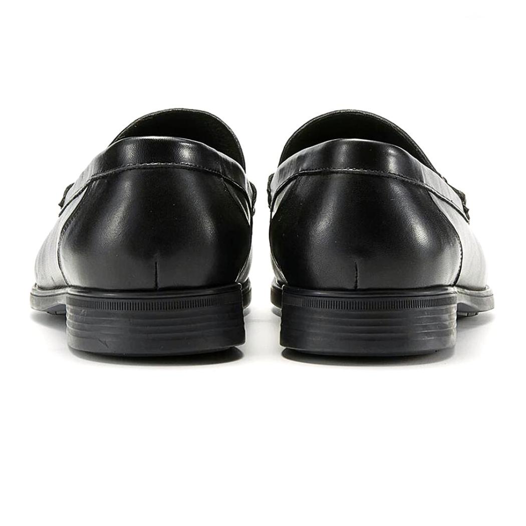 Loafer aus echtem Leder mit Horsebit für Herren
