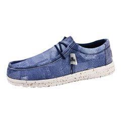 Loafer für Herren in Jeansoptik, Blau