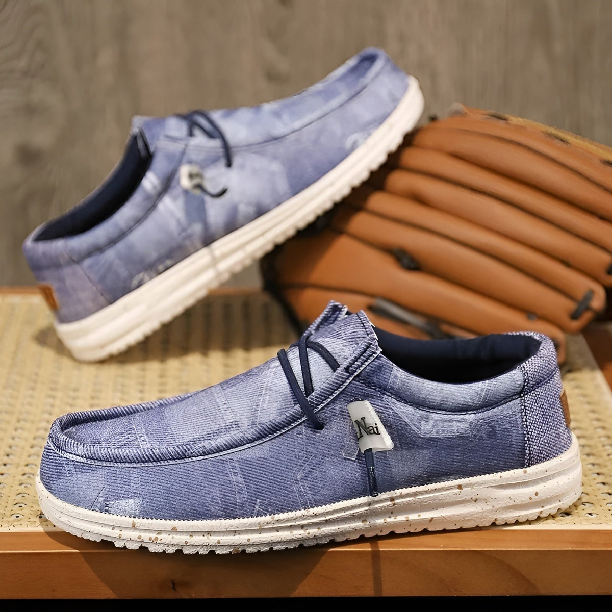 Loafer für Herren in Jeansoptik