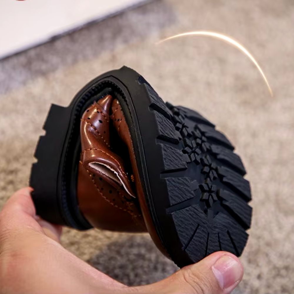 Elegante Loafer mit Schnürung für Jungen