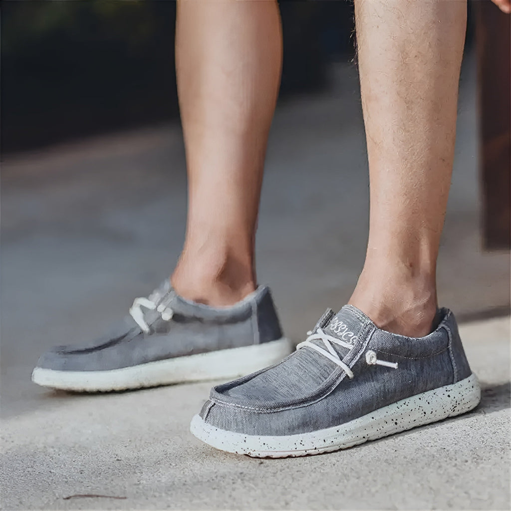 Loafer für Herren aus Denim
