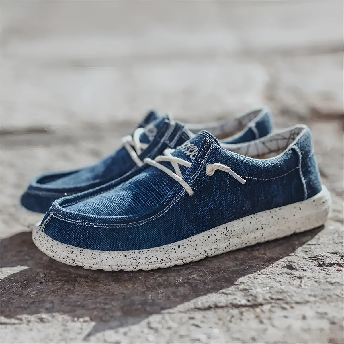 Loafer für Herren aus Denim