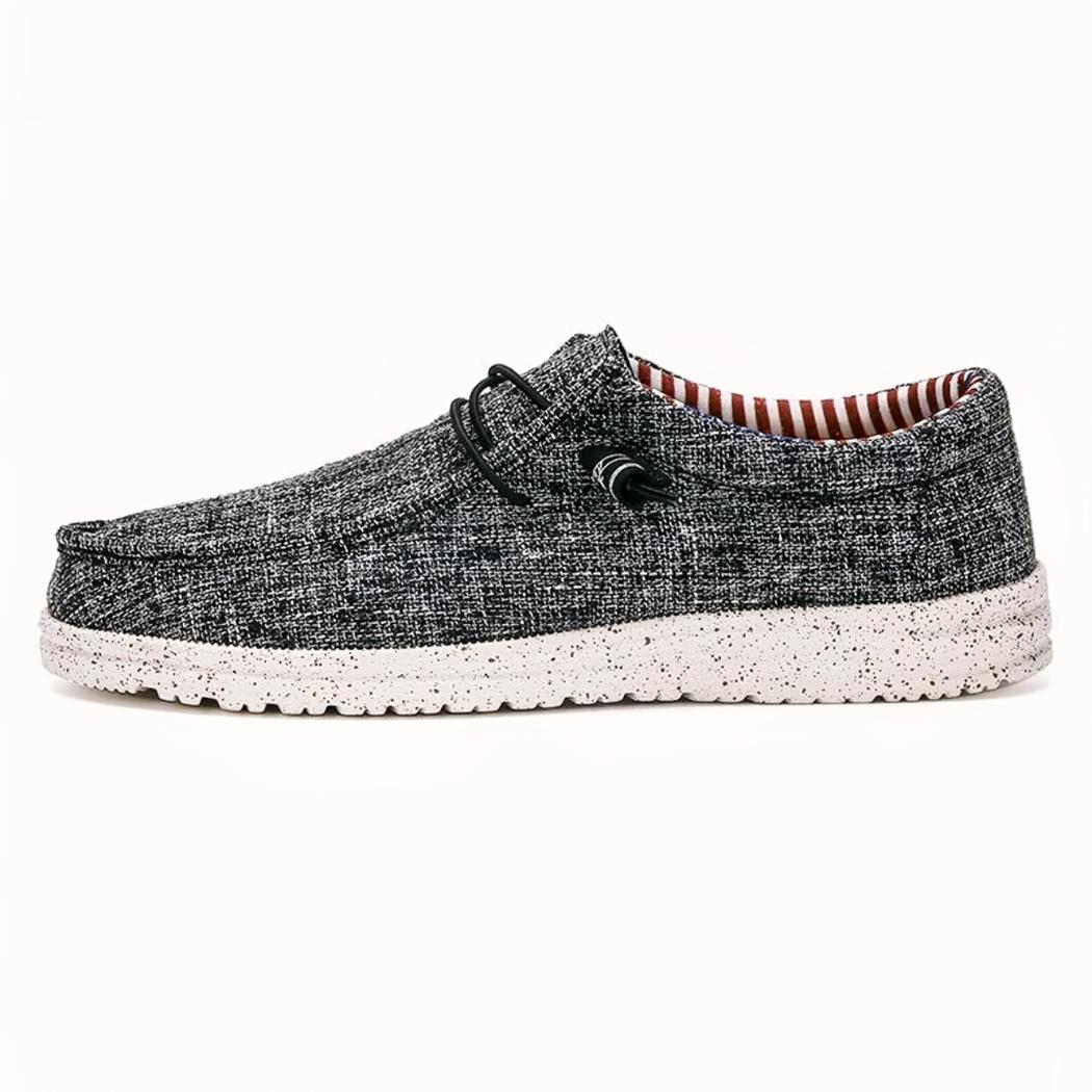 Leichte und lässige Loafer aus Stoff für Herren