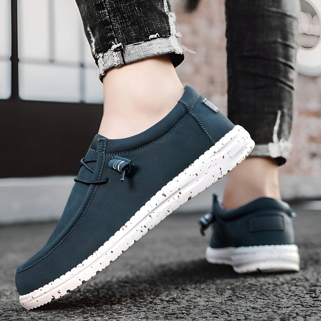 Amerikanische Loafer aus Kunstleder für Herren