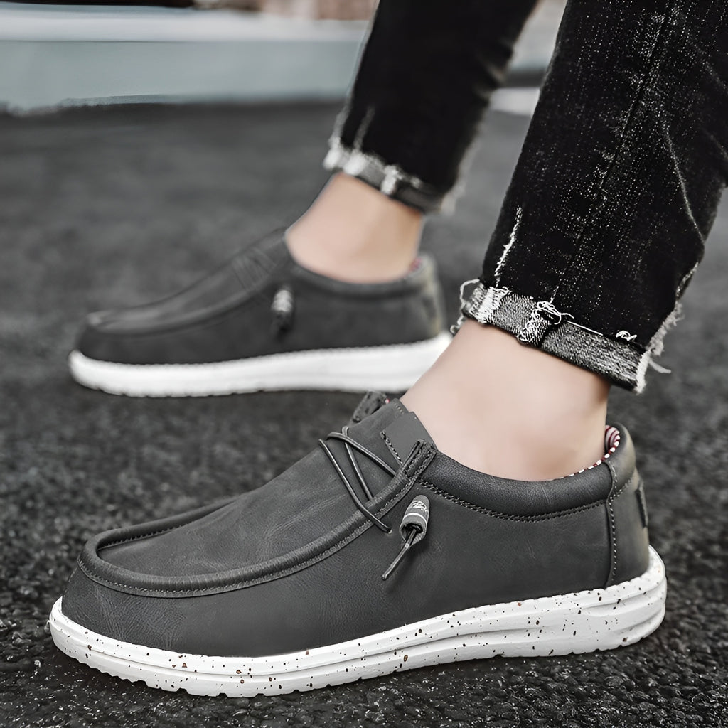 Amerikanische Loafer aus Kunstleder für Herren