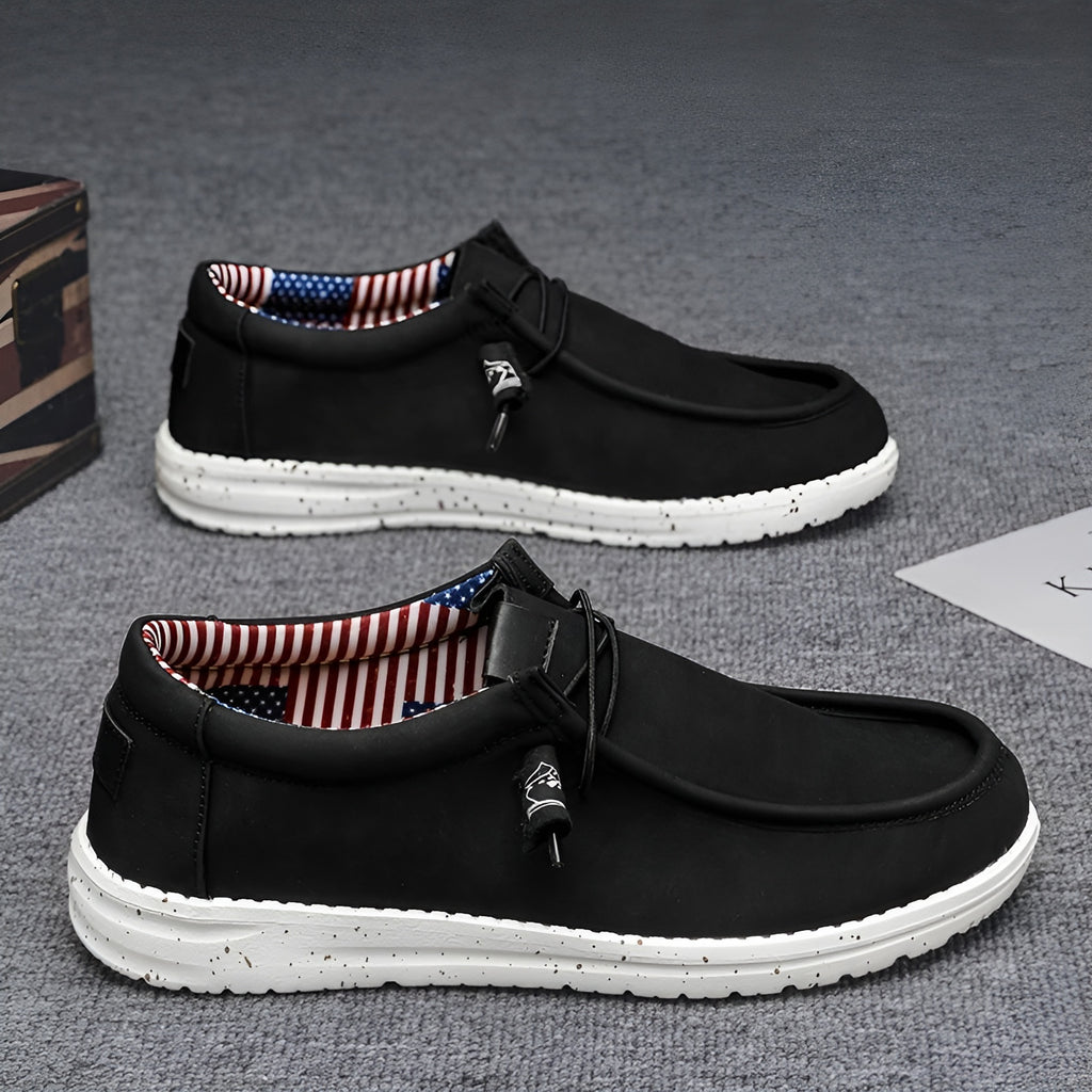 Amerikanische Loafer aus Kunstleder für Herren