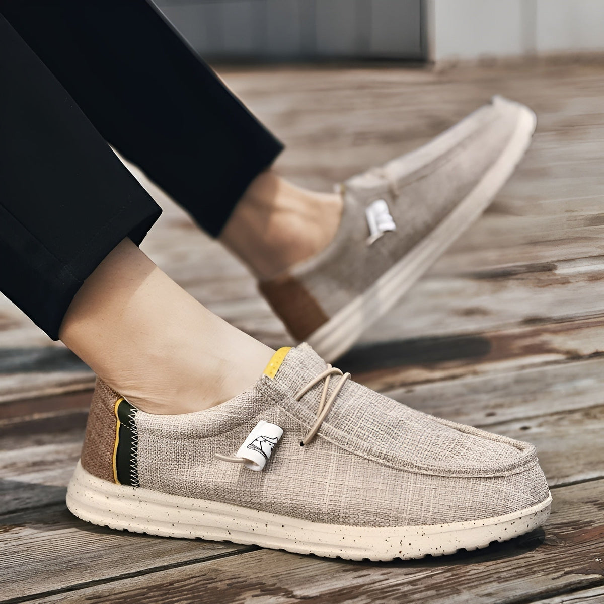 Canvas-Loafer für Herren