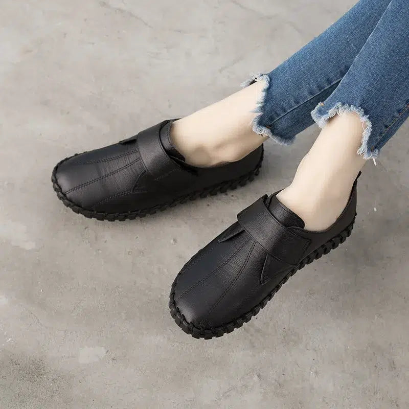 Orthopädische Klettverschluss-Mokassins für Damen