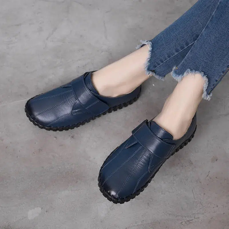 Orthopädische Klettverschluss-Mokassins für Damen