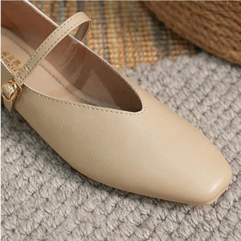 Mary Jane Riemchenballerinas Elegant und Retro
