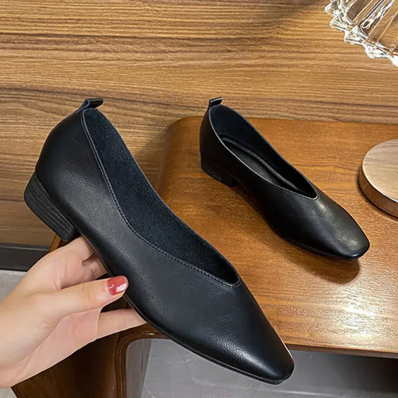 Klassische Mary Jane Retro-Ballerinas für Frauen