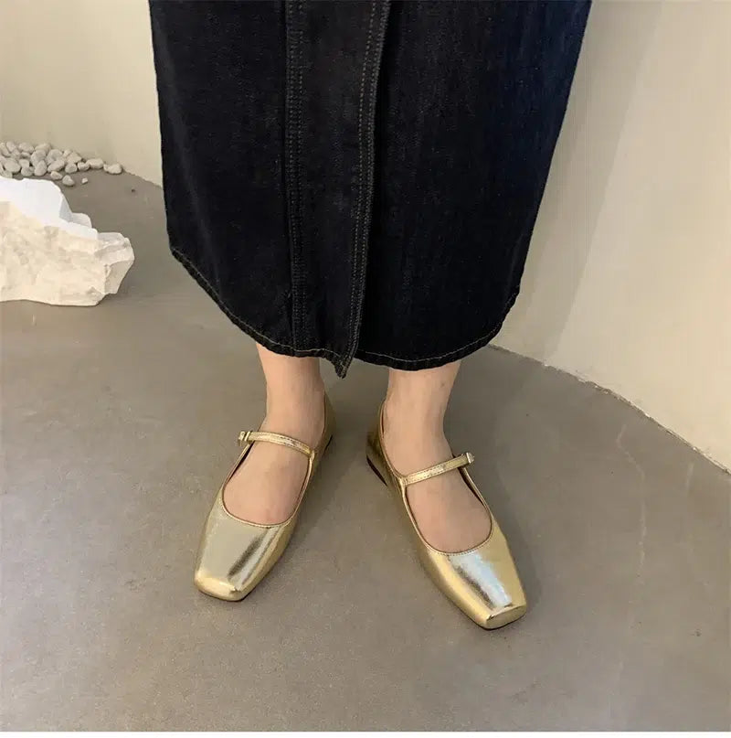 Trendige Riemchenballerinas Mary Jane