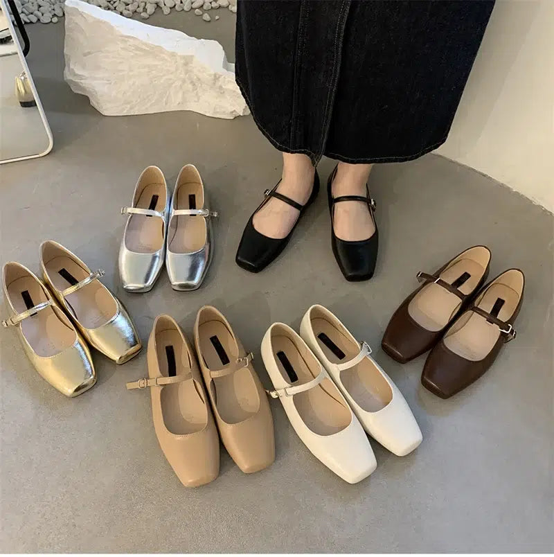 Trendige Riemchenballerinas Mary Jane