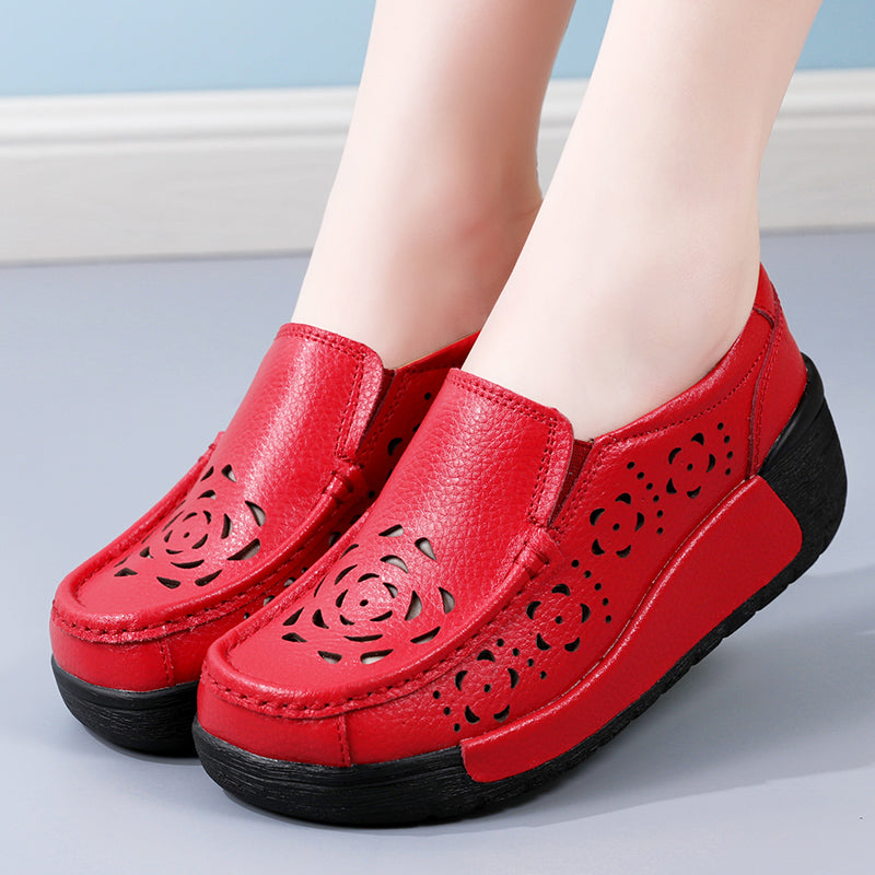 Atmungsaktive orthopädische Loafer für Damen