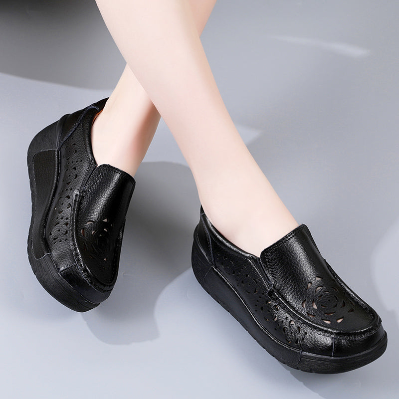Atmungsaktive orthopädische Loafer für Damen