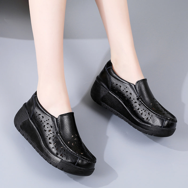 Atmungsaktive orthopädische Loafer für Damen