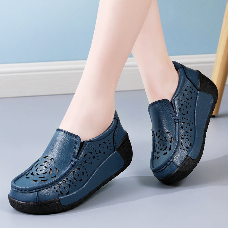 Atmungsaktive orthopädische Loafer für Damen