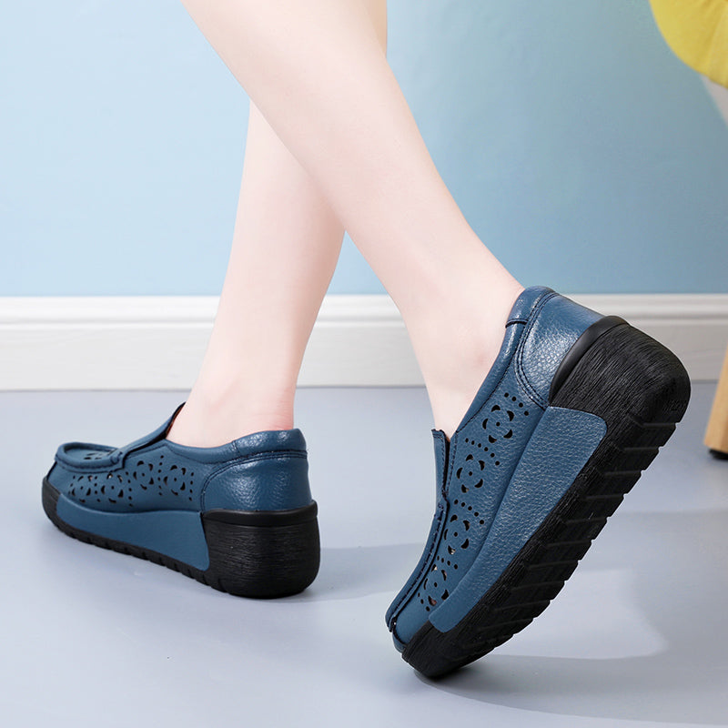 Atmungsaktive orthopädische Loafer für Damen