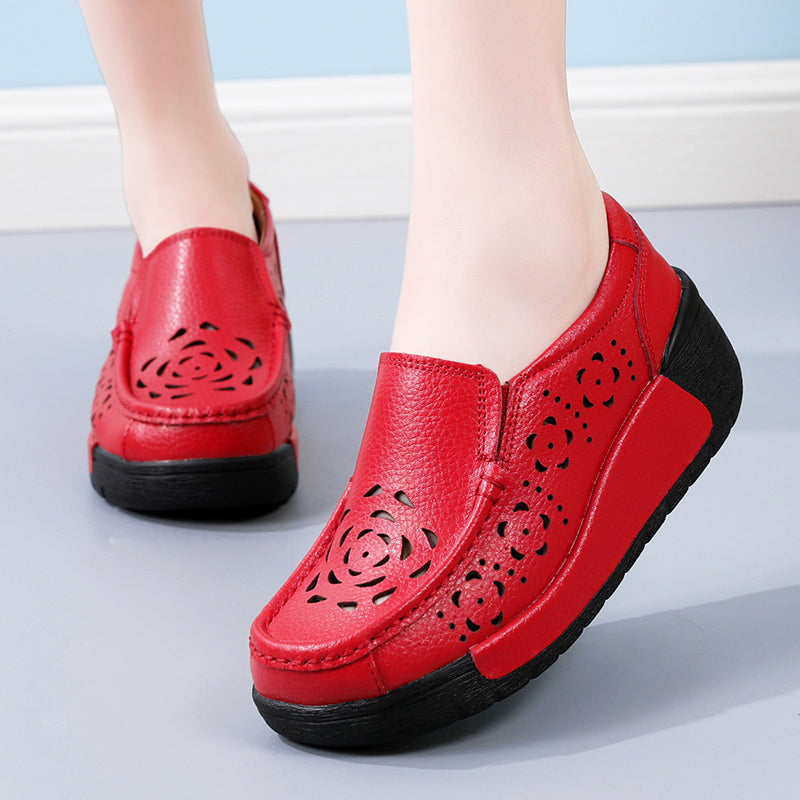 Atmungsaktive orthopädische Loafer für Damen