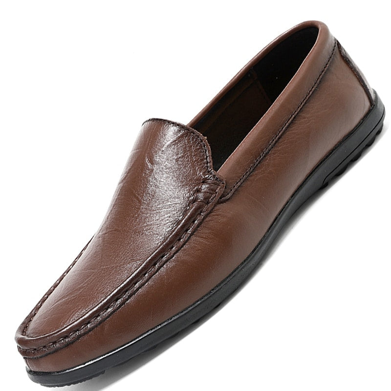 Atmungsaktive Loafer aus Kunstleder für Herren
