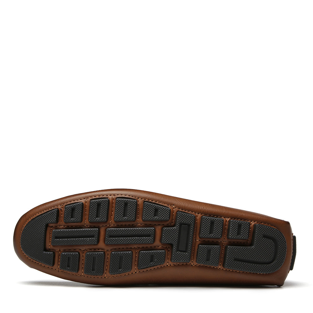 Bequeme Loafer für Herren aus Kunstleder