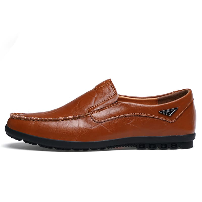 Bequeme und atmungsaktive Kunstleder-Loafer für Herren
