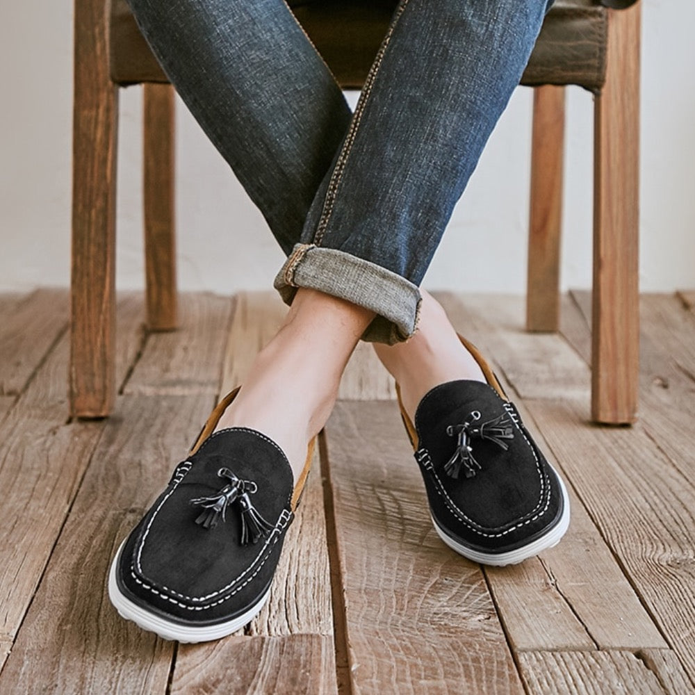 Herren-Bootsloafer mit Quaste