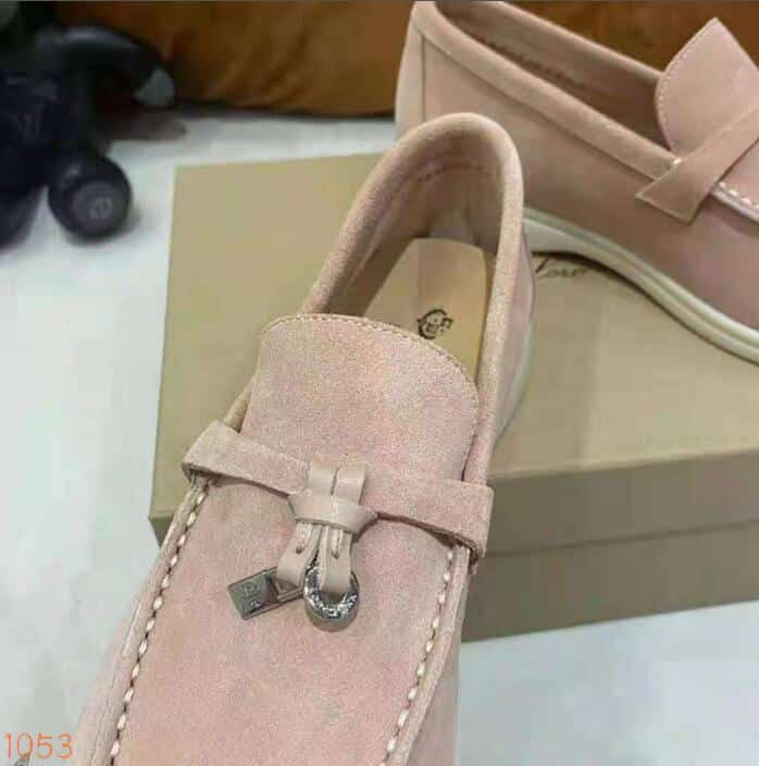 Mokassin aus britischem Wildleder für Damen