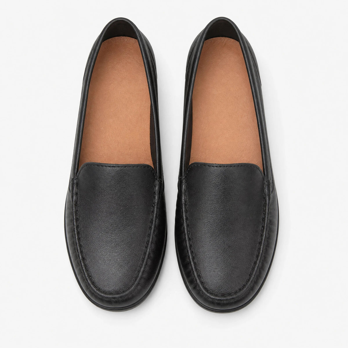 Damen-Komfort-Loafer mit weicher Sohle in Weiß, Ansicht 1 Bild